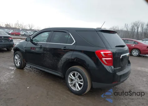 2017 Chevrolet Equinox Ls from USA, damaged, VIN 2GNFLEEK2H6295055